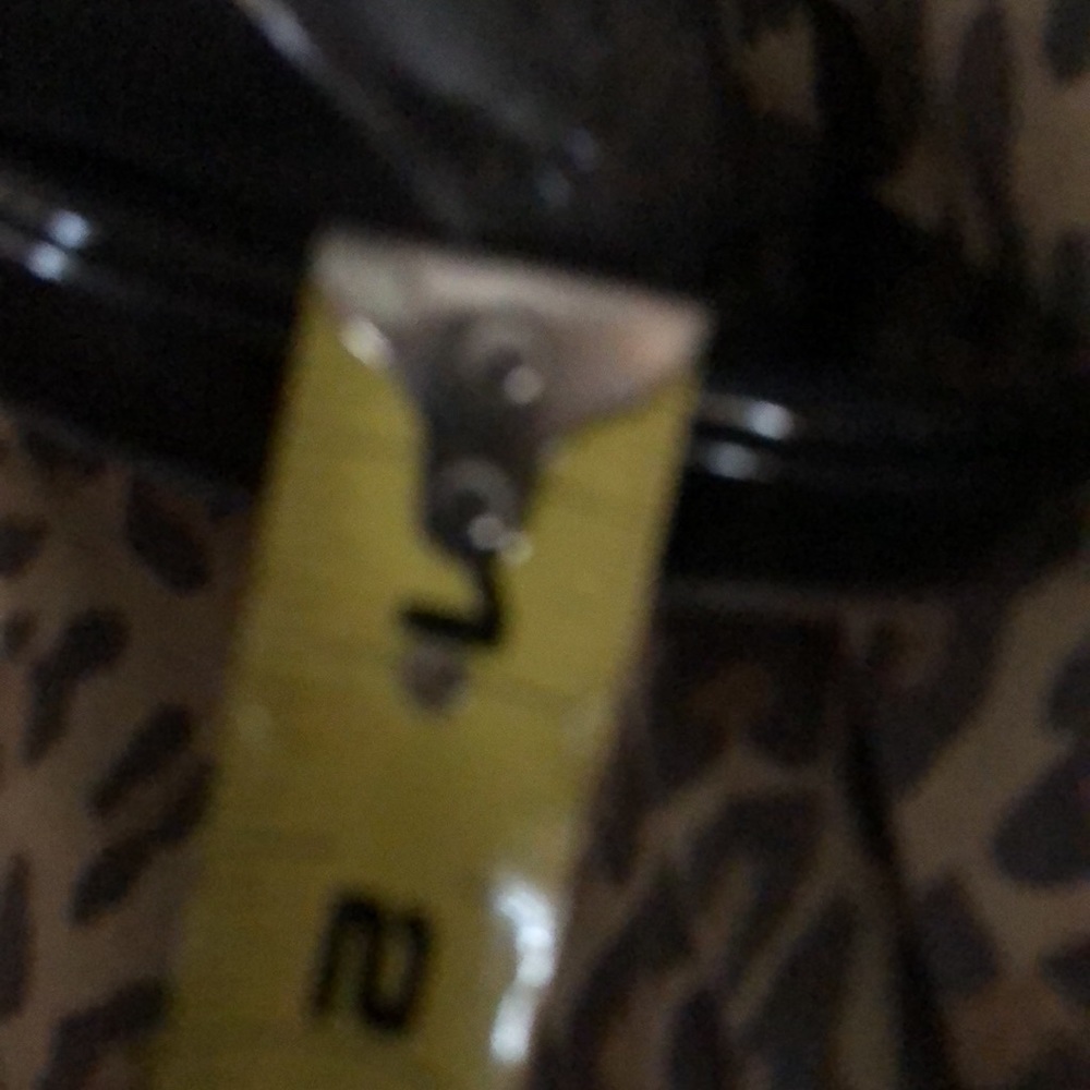 Stuart Weitzman size 10.5
black leather silver chain strappy heels back zip - Picture 12 of 14